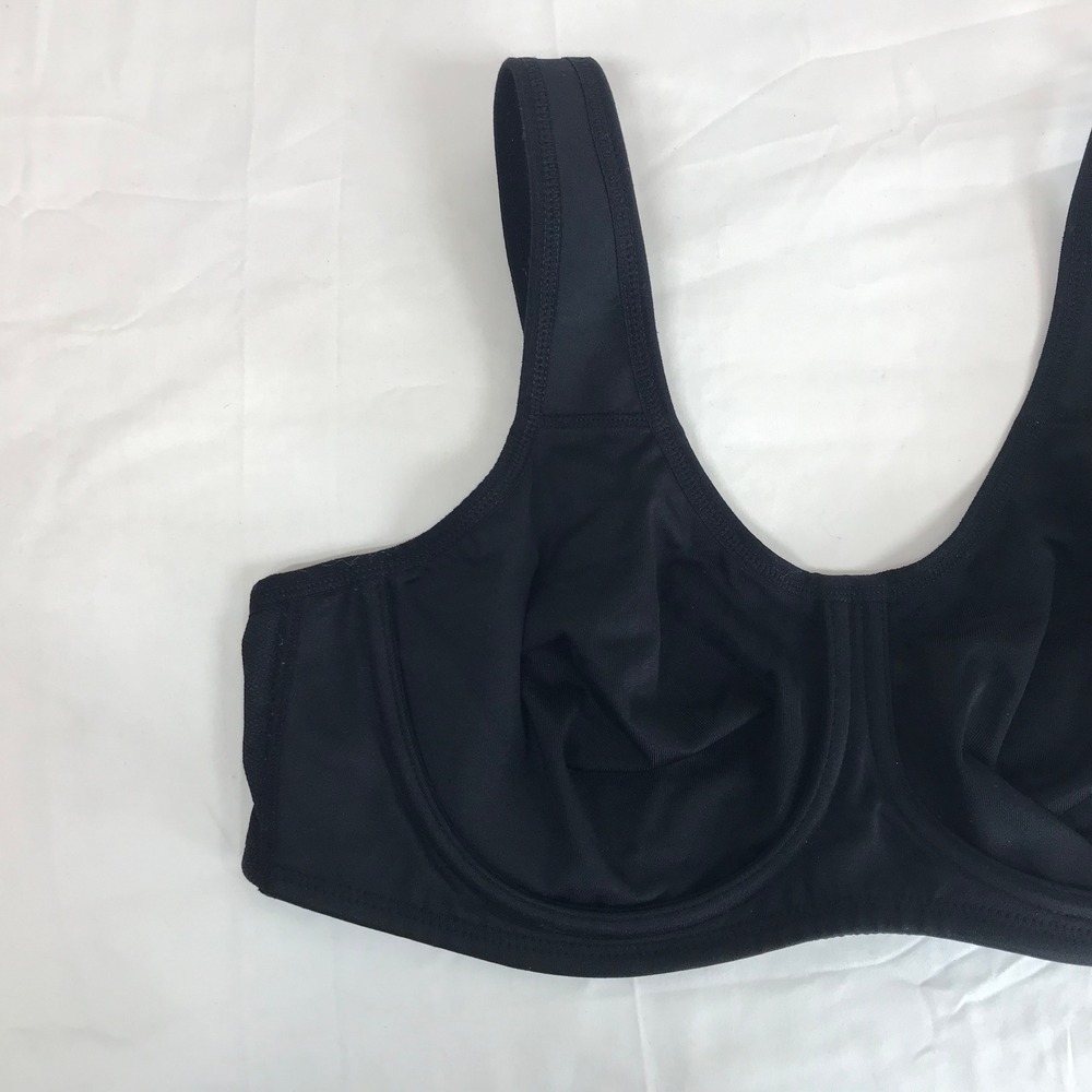 Wacoal Sport High Impact Underwire Bra Black 38C Style 855170 Activewear - Picture 2 of 7